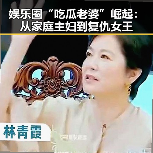 娱乐圈“吃瓜老婆”崛起：从家庭主妇到复仇女王